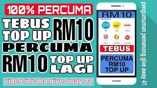 Tebus RM10 TOP UP percuma RM10 TOP UP lagi / video ini ada give away 42 sila lihat descraption video