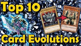 Top 10 Card Evolutions in YuGiOh