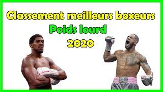 Top 10 boxeur poids lourd 2020