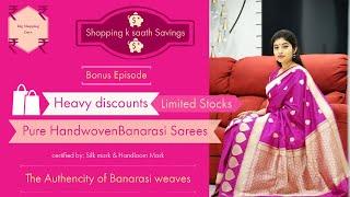 Debanjali's Hindi Series|| Big Shopping Days S1-E-7 || Pure Hand Woven Banarasi Silk||Episode 82||