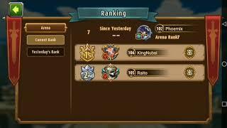 First day lvl 102... Get rank top 10..