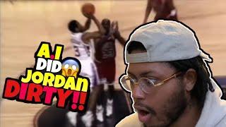 ALLEN IVERSON Did MICHAEL JORDAN DIRTY! | Top 10 Crossovers In NBA History! | Reaction