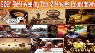 2021 - First Weekly Top 10 Countdown | January 1st Week New Tamil Movies | Upcoming Staarr