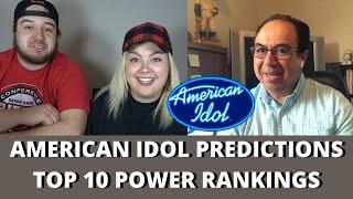 American Idol 2020 Predictions | TOP 10 POWER RANKINGS