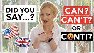 The MOST Confusing English Mistake - Did you say CAN, CAN'T or ????