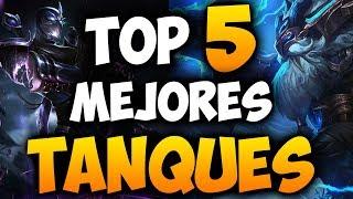 Los 5 Mejores TANQUES en Top Lane 