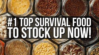 #1 Top Survival Food To Stock Up On Before SHTF!