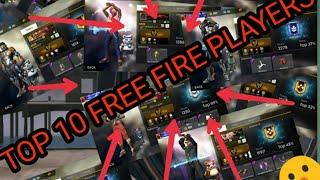 TOP 10 FREE FIRE PLAYERS||WHO SPEND MORE MONEY ON GAME, BUT THEY NOT HAVE FIGHTING SKILLS||TOP GAMES