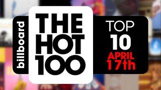 Early Release! Billboard Hot 100 Top 10 Singles  (April 17th, 2021) Countdown