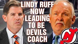 LINDY RUFF NOW THE LEADING CANDIDATE FOR HEAD COACH POSITION OF THE NEW JERSEY DEVILS?