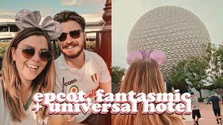 WALT DISNEY WORLD VLOGS! DAY 5 + 6 - EPCOT, FANTASMIC & UNIVERSAL HOTEL | LUCY WOOD [AD-GIFTED]