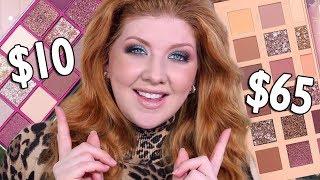 $10 DUPE for Huda New Nudes Palette? | Hard Candy Blushful Nudes Review