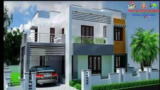 Top 10 independent house valuation design colour combination | Hyderabad