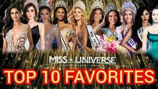 MISS UNIVERSE 2021 TOP 10 STRONGEST CONTESTANT END OF MONTH IN NOVEMBER FAVORITES