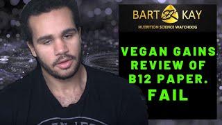 Vegan Gains B12 Paper Review - FAIL.