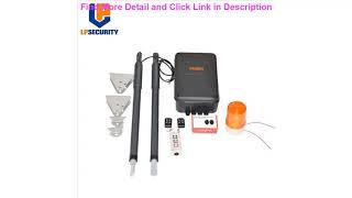 Deal Light Duty Electric Swing Gate Motors for Double Swing Driveway Gates 200kg per leaf 12VDC