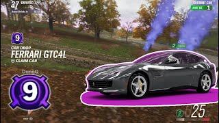 Forza Horizon 4 Eliminator Top 1 - Car Drop Level 9 Ferrari GTC4L