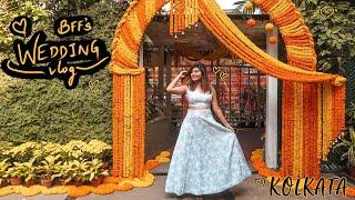 MY BEST FRIEND GETS MARRIED! | Attending an Indian Wedding in Kolkata #KritikaVlogs