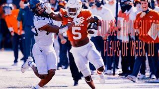 Week 10 College Football Top Plays of 2020