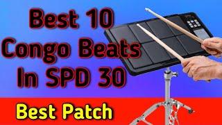 Best 10 Western Beats on Octapad | Roland Spd 30 | Congo Rhythms SPD 30 | Tanwar Technical Music |