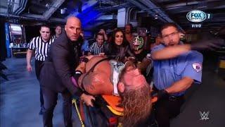 Edge taken to the ambulance - WWE Smackdown 9/10/21