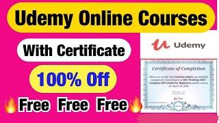 FREE UDEMY PREMIUM COURSE WITH CERTIFICATES|| TOP 10FREE ONLINE COURSSES LEARN SKILL DURING LOCKDOWN