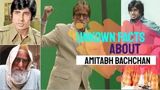 Bollywood News: Amitabh Bachchan 10 Ten Unkown Facts -Top 10 Unknown Facts Honest Video