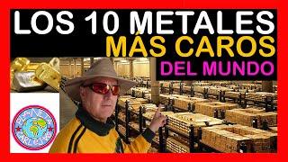 ➡️ TOP 10 MINERALES MAS CAROS DEL MUNDO ⛏️