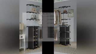 Top 10 Whitmor Deluxe Double Rod Adjustable Closet Organization System