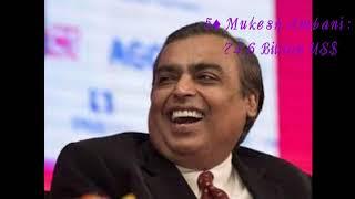 The top 10 richest people in the world