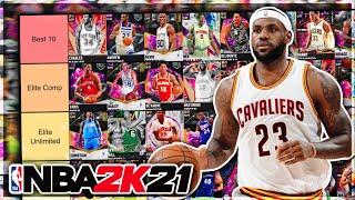 RANKING THE BEST CARDS IN NBA 2K21 MyTEAM!! (Tier List)