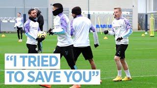 MAN CITY TRAINING | Pre Spurs v City