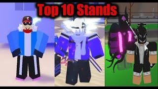 Top 10 best Stands In A Universal Time & How to obtain them |Roblox