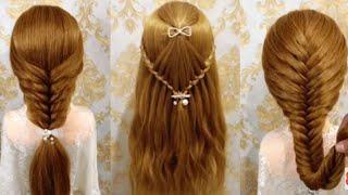 Top 10 hairstyles for girls.  Back to school