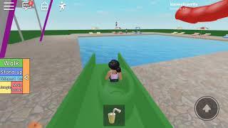 Top 10 most dangerous water slides!! On roblox and rates!!