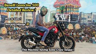 Benelli Leoncino 500 My Experience ! Shocking Mileage ! Top speed !