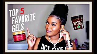 Top 5 Current Favorite Gels For Natural Hair | Best Gels For Type 4 Hair