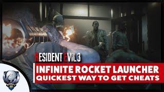 Resident Evil 3 Remake - Fastest Way to Farm Points for Infinite Rocket Launcher and All CHEATS