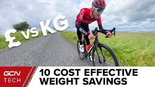 10 Cost Effective Ways To Make Your Road Bike Lighter