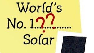 Top 10 Solar Companies of World....