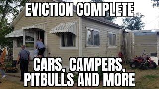 Eviction Complete on Rental Property 26: Cars, campers, Pitbulls and More!