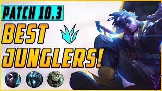 The Best Junglers For All Ranks! | Patch 10.3 Jungle Buffs | Tier List League of Legends