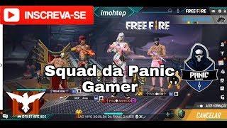 FREE FIRE AO VIVO -GUILDA PANIC GAMER E-SPORT LINE EM AÇÃO - COMPETITIVO LIVE