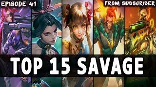 Mobile Legends Top 15 Savage Moments Episode 41
