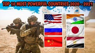 TOP 10 MOST POWERFUL COUNTRY IN THE WORLD 2021 | GLOBAL FIRE POWER | FACTS PHILIPPINES