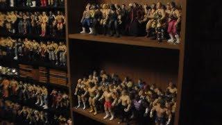 NEW WWF WWE TOY FIGURE COLLECTION SET UP!