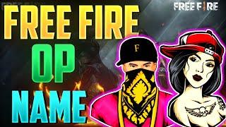 Free fire op name 