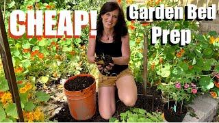Cheap Vegetable Garden Prep for New Gardeners in 3 Easy Steps/Spring Garden Series #10