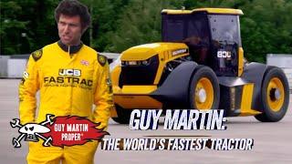 Guy drives his record breaking tractor for this first time | Guy Martin Proper