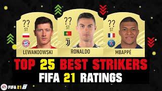 FIFA 21 | TOP 25 BEST STRIKER RATINGS! 